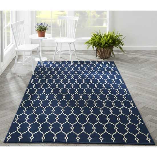 Rug, Momeni, Baja, BAJ-2, Navy, 6'7" X 9'6", 24069