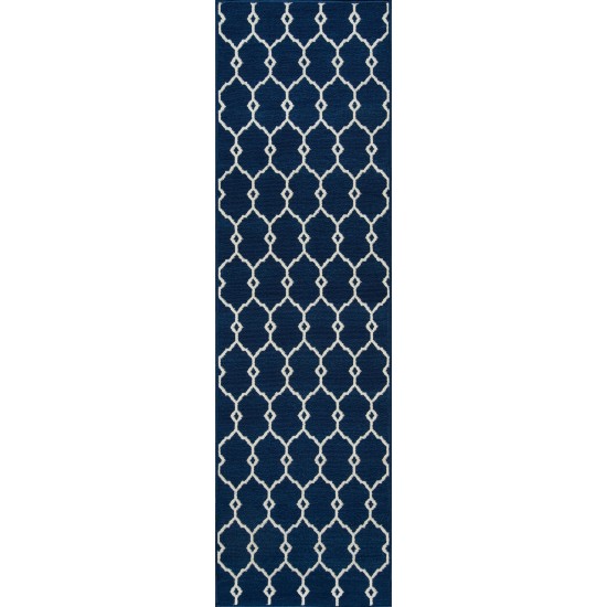 Rug, Momeni, Baja, BAJ-2, Navy, 8'6" X 13', 24092