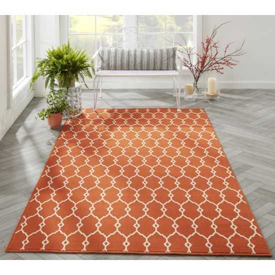 Rug, Momeni, Baja, BAJ-2, Orange, 2'3" X 4'6", 24026