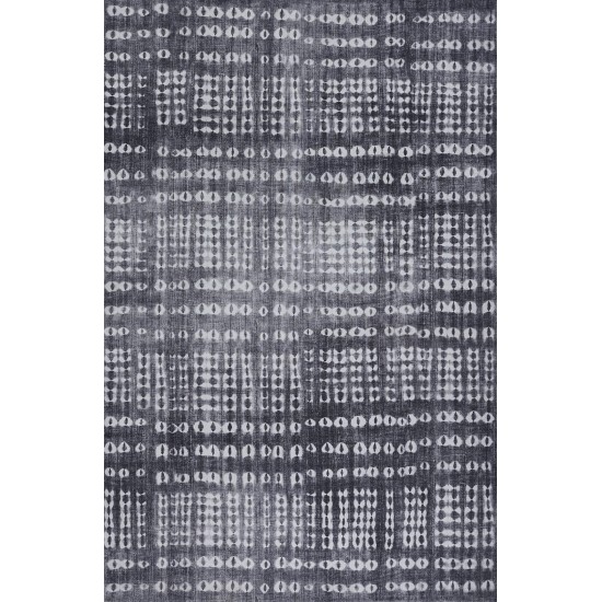 Rug, Novogratz, Bolt, BOL-2, Charcoal, 2'3" X 7'6" Runner, 48781