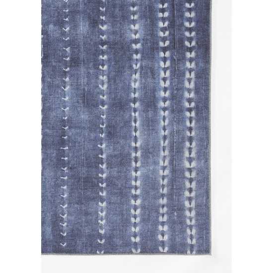 Rug, Novogratz, Bolt, BOL-3, Denim, 2' X 3', 48689