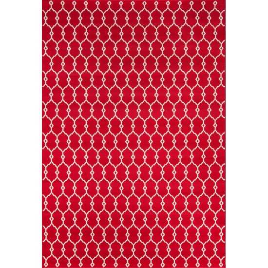 Rug, Momeni, Baja, BAJ-2, Red, 1'8" X 3'7", 30427