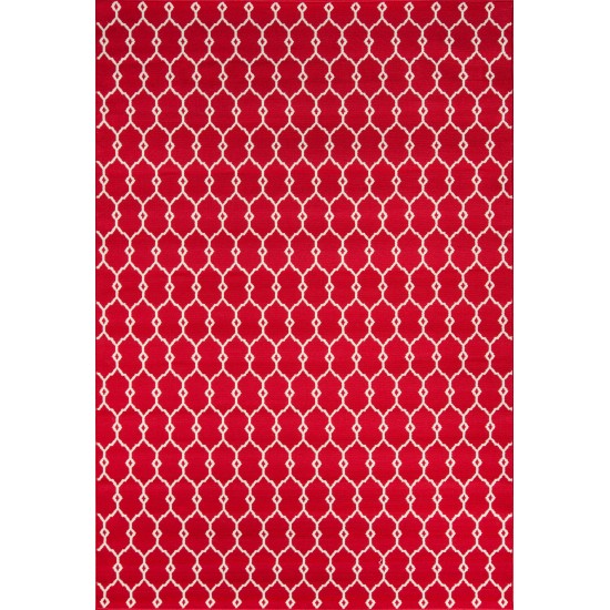 Rug, Momeni, Baja, BAJ-2, Red, 2'3" X 4'6", 30446