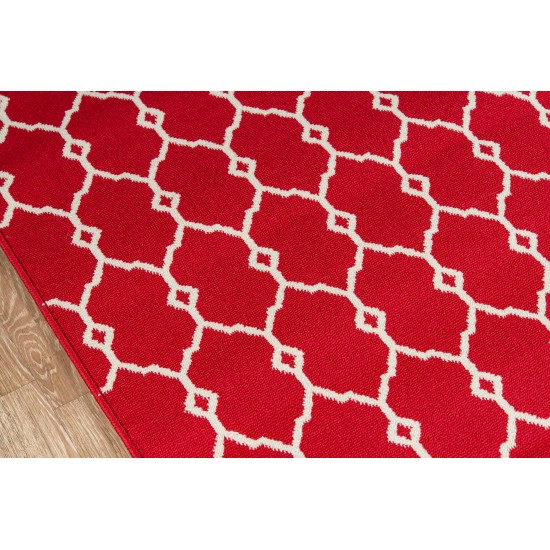 Rug, Momeni, Baja, BAJ-2, Red, 2'3" X 4'6", 30446