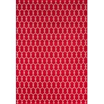 Rug, Momeni, Baja, BAJ-2, Red, 2'3" X 7'6" Runner, 30466