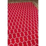 Rug, Momeni, Baja, BAJ-2, Red, 2'3" X 7'6" Runner, 30466
