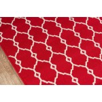 Rug, Momeni, Baja, BAJ-2, Red, 5'3" X 7'6", 30504