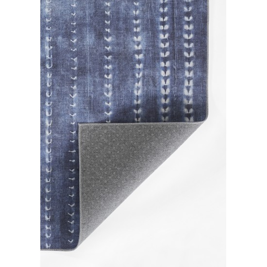 Rug, Novogratz, Bolt, BOL-3, Denim, 9' X 12', 48740