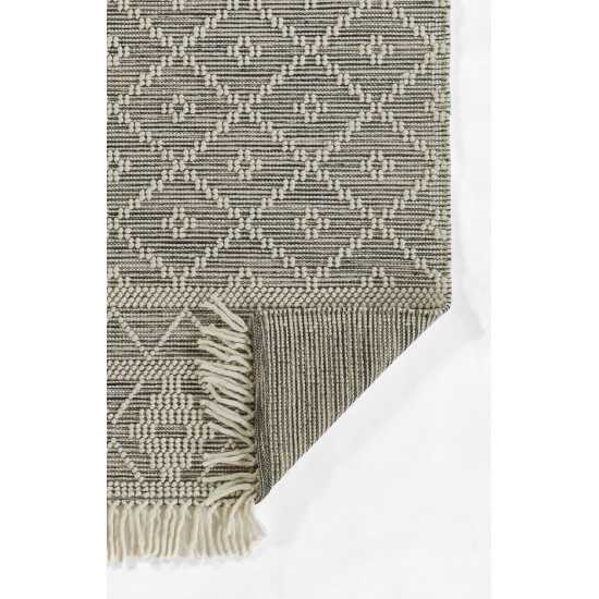 Rug, Momeni, Boulder, BOU-1, Charcoal, 2'3" X 8' Runner, 48245