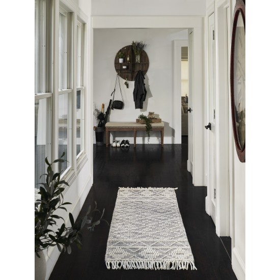 Rug, Momeni, Boulder, BOU-1, Charcoal, 5' X 8', 48115