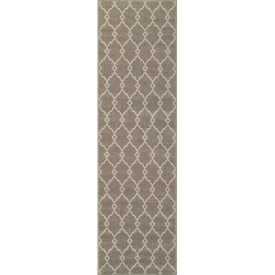 Rug, Momeni, Baja, BAJ-2, Taupe, 2'3" X 7'6" Runner, 26747