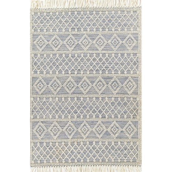 Rug, Momeni, Boulder, BOU-4, Blue, 2' X 3', 48109