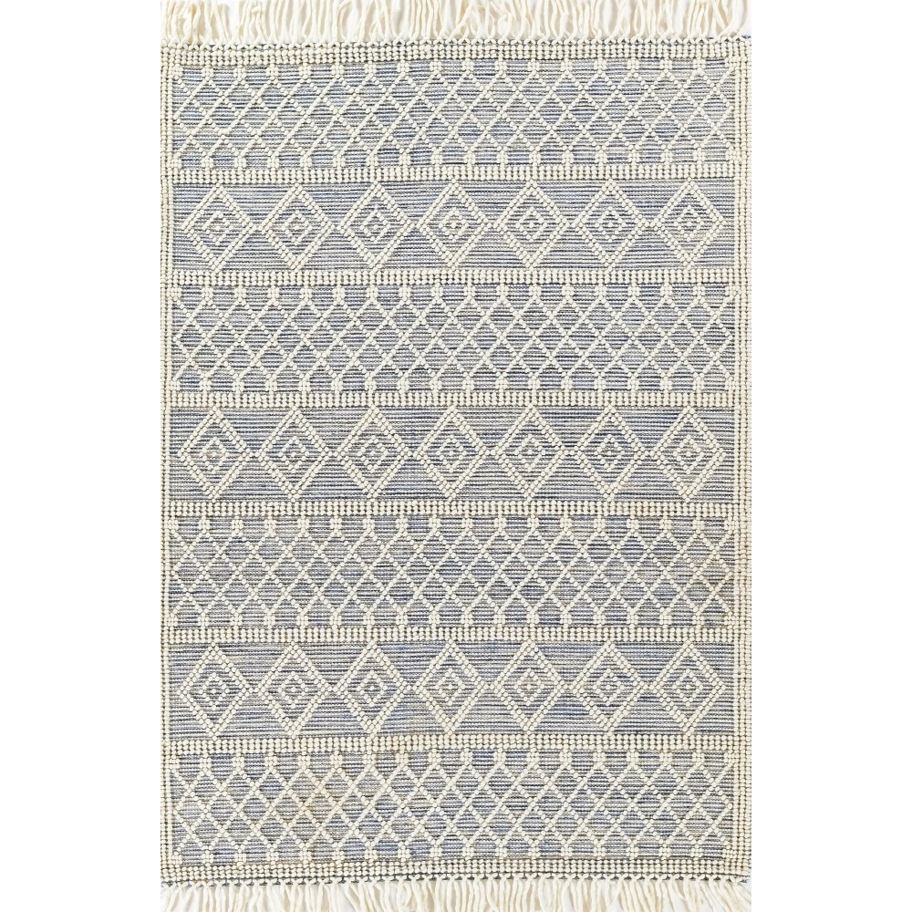 Rug, Momeni, Boulder, BOU-4, Blue, 2' X 3', 48109