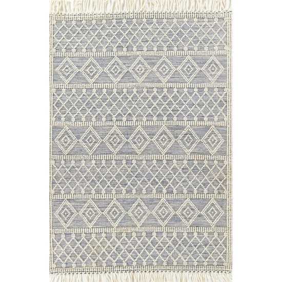 Rug, Momeni, Boulder, BOU-4, Blue, 2'3" X 8' Runner, 48248