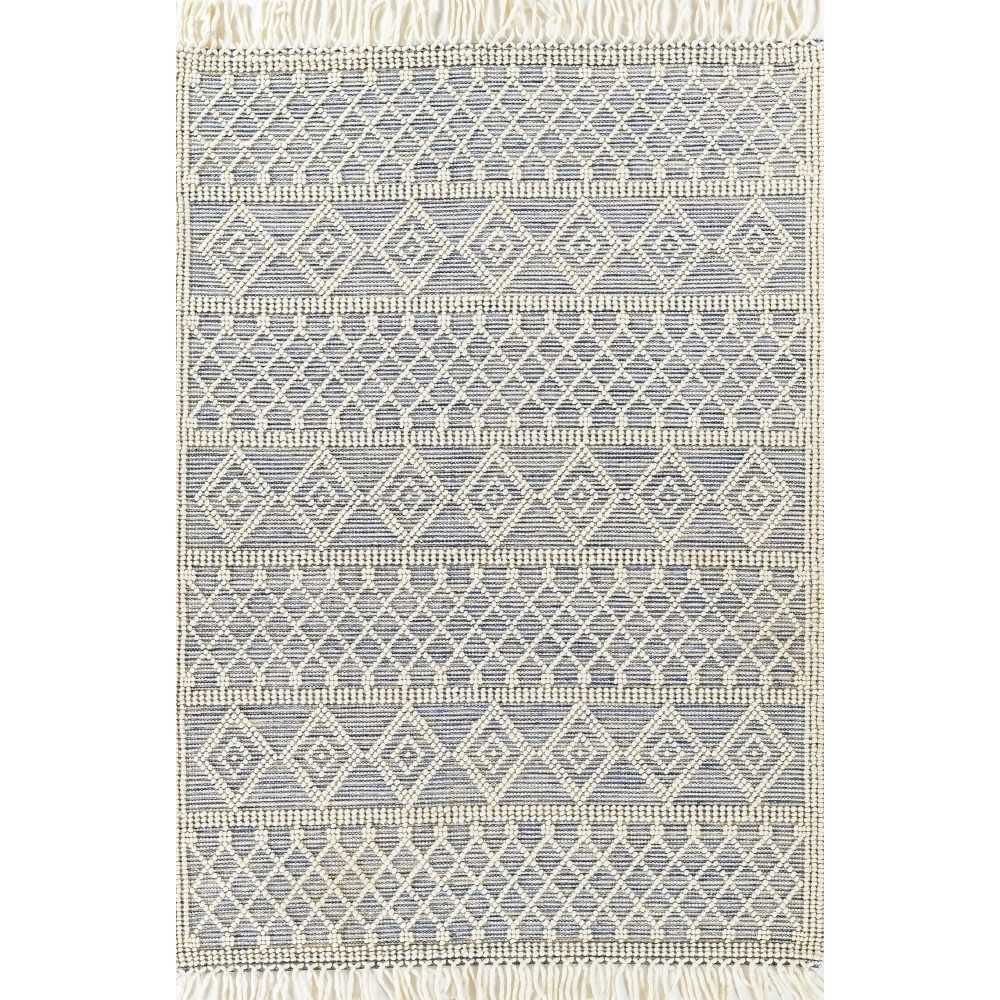 Rug, Momeni, Boulder, BOU-4, Blue, 5' X 8', 48118 Rug, Momeni, Boulder, BOU-4, Blue, 5' X 8', 48118