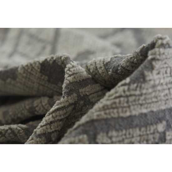 Rug, Momeni, Bristol, BRS-1, Grey, 5' X 8', 48517