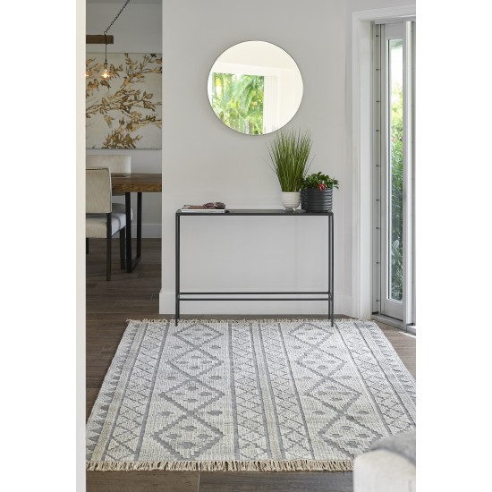 Rug, Momeni, Bristol, BRS-1, Grey, 5' X 8', 48517