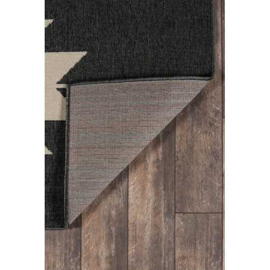 Rug, Momeni, Baja, BAJ34, Charcoal, 5'3" X 7'6", 42028