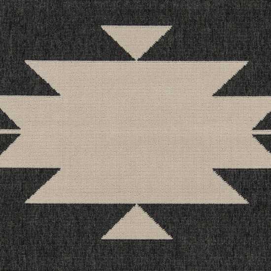 Rug, Momeni, Baja, BAJ34, Charcoal, 5'3" X 7'6", 42028