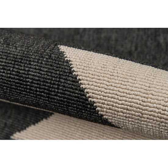Rug, Momeni, Baja, BAJ34, Charcoal, 6'7" X 9'6", 42050