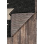 Rug, Momeni, Baja, BAJ34, Charcoal, 6'7" X 9'6", 42050