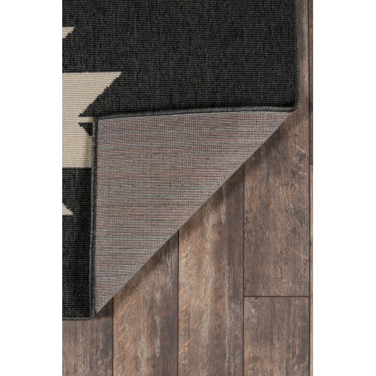 Rug, Momeni, Baja, BAJ34, Charcoal, 6'7" X 9'6", 42050