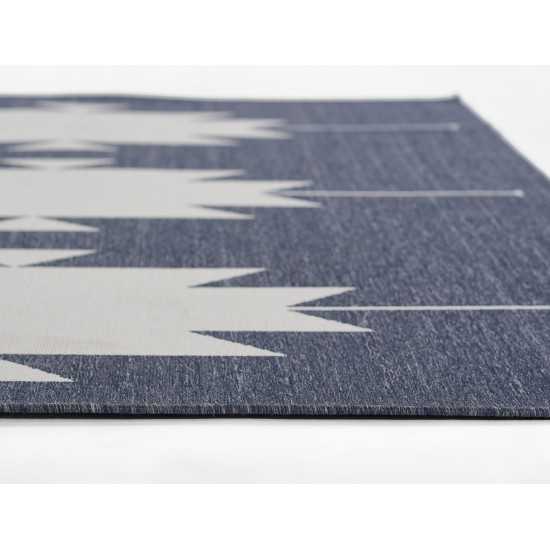 Rug, Momeni, Baja, BAJ34, Denim, 2'3" X 7'6" Runner, 48088