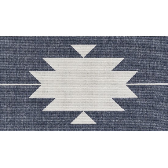 Rug, Momeni, Baja, BAJ34, Denim, 5'3" X 7'6", 48094