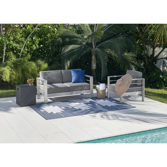 Rug, Momeni, Baja, BAJ34, Denim, 5'3" X 7'6", 48094