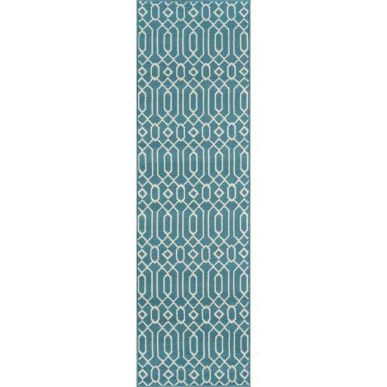 Rug, Momeni, Baja, BAJ-3, Blue, 1'8" X 3'7", 24002