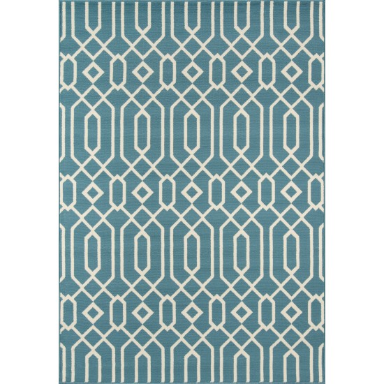 Rug, Momeni, Baja, BAJ-3, Blue, 2'3" X 4'6", 24028