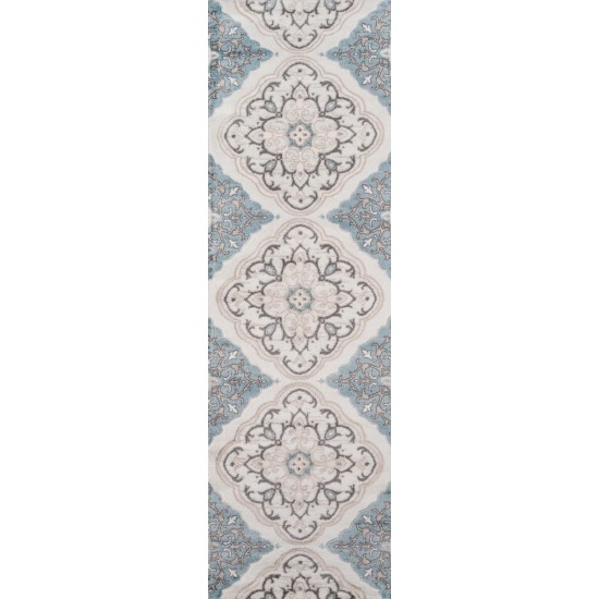 Rug, Momeni, Brooklyn Heights, BH-01, Ivory, 2' X 3', 35772