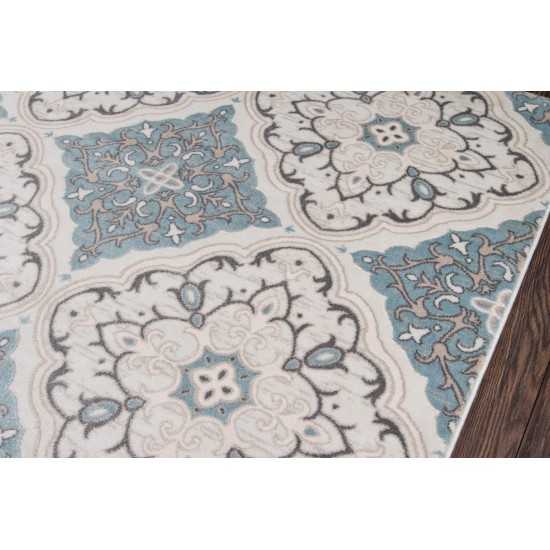 Rug, Momeni, Brooklyn Heights, BH-01, Ivory, 5'3" X 7'6", 35785