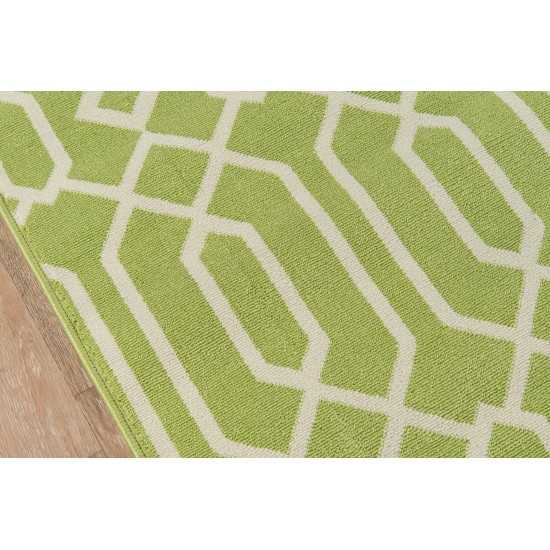 Rug, Momeni, Baja, BAJ-3, Green, 2'3" X 7'6" Runner, 23808