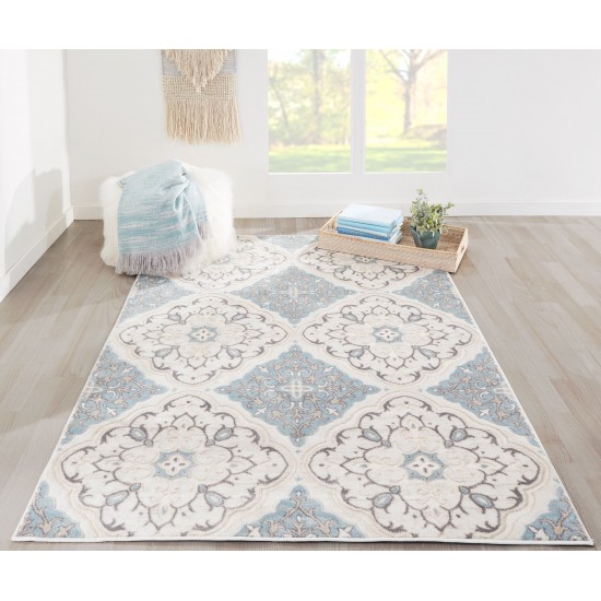 Rug, Momeni, Brooklyn Heights, BH-01, Ivory, 5'3" X 7'6", 35785