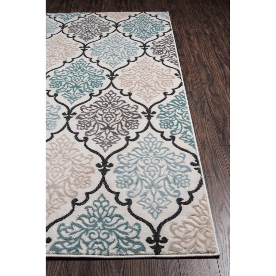 Rug, Momeni, Brooklyn Heights, BH-02, Multi, 2'3" X 7'6" Runner, 35809