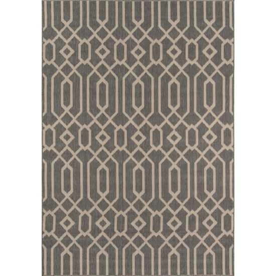 Rug, Momeni, Baja, BAJ-3, Grey, 1'8" X 3'7", 26718