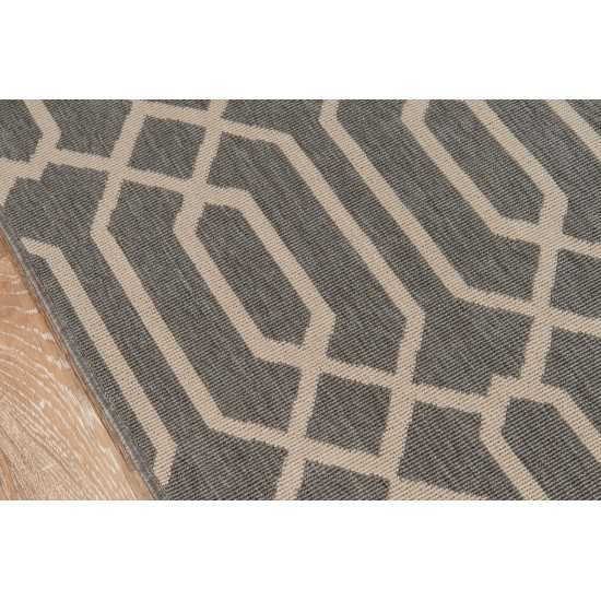 Rug, Momeni, Baja, BAJ-3, Grey, 5'3" X 7'6", 26803