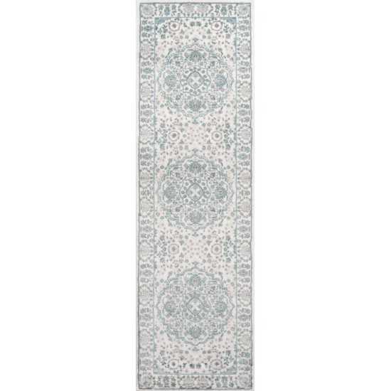 Rug, Momeni, Brooklyn Heights, BH-04, Ivory, 2'3" X 7'6" Runner, 35806