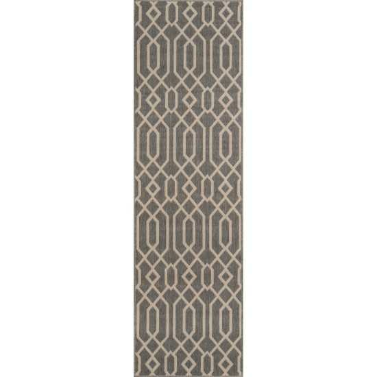 Rug, Momeni, Baja, BAJ-3, Grey, 5'3" X 7'6", 26803