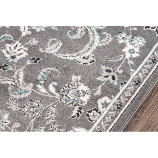 Rug, Momeni, Brooklyn Heights, BH-05, Grey, 2' X 3', 35777