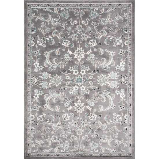 Rug, Momeni, Brooklyn Heights, BH-05, Grey, 2'3" X 7'6" Runner, 35808