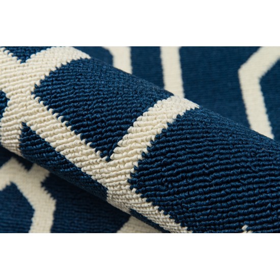 Rug, Momeni, Baja, BAJ-3, Navy, 7'10" X 10'10", 23879