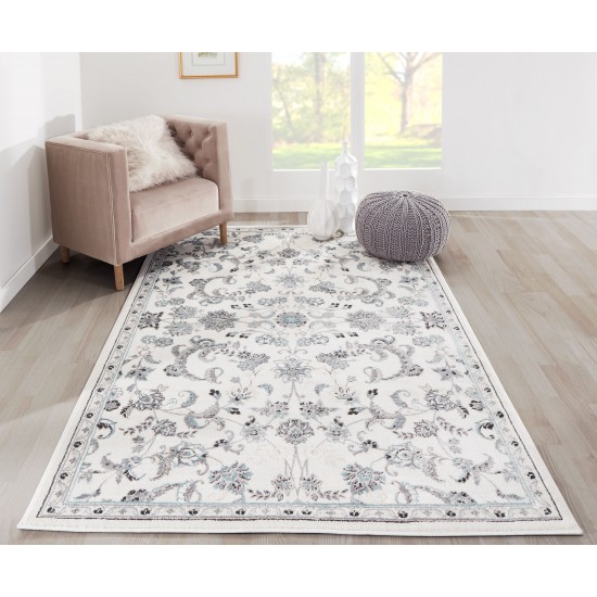 Rug, Momeni, Brooklyn Heights, BH-05, Ivory, 2'3" X 7'6" Runner, 35807