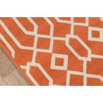 Rug, Momeni, Baja, BAJ-3, Orange, 1'8" X 3'7", 24006