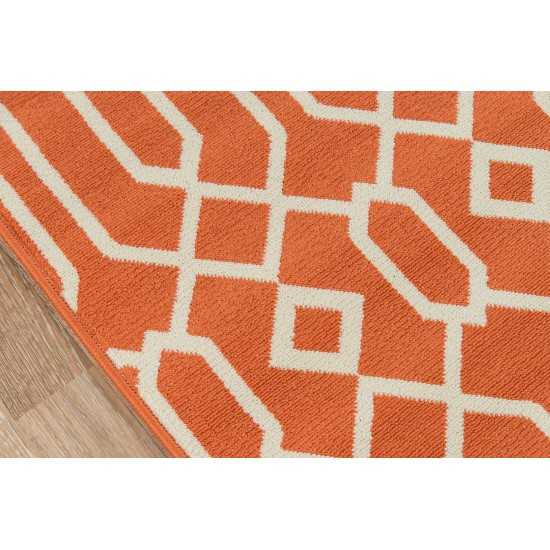 Rug, Momeni, Baja, BAJ-3, Orange, 1'8" X 3'7", 24006