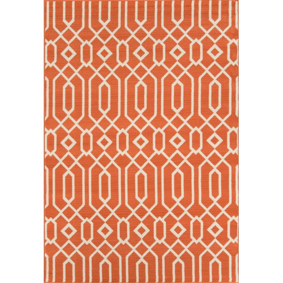 Rug, Momeni, Baja, BAJ-3, Orange, 2'3" X 4'6", 24027