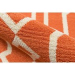 Rug, Momeni, Baja, BAJ-3, Orange, 6'7" X 9'6", 24073