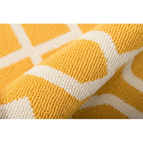 Rug, Momeni, Baja, BAJ-3, Yellow, 5'3" X 7'6", 32795