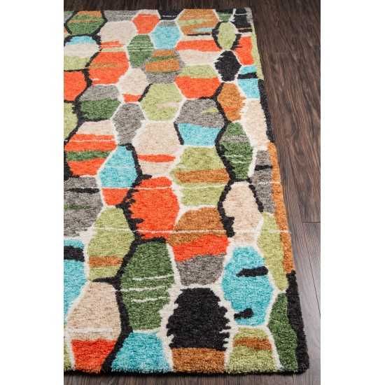 Rug, Novogratz, Bungalow, BUN-3, Multi, 5' X 7'6", 36277